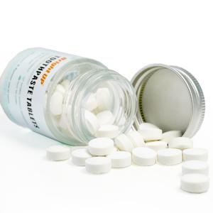 Private Label Mint Flavor Chewable Toothpaste Tablet Teeth Whitening