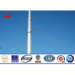 Q345 butrial type electric power pole 2.75mm for 110kv power distribution power
