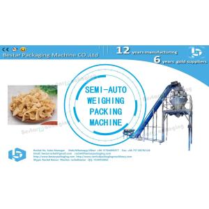 How to pack big pouch 1-5kg with auto weighing