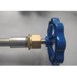 Handwheel Long Stem Cryogenic Globe Valve SS Through Way Type CDJ61F-40P