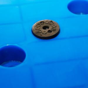 PP HDPE Rackable Plastic Pallets Nestable Friendly To The Environment