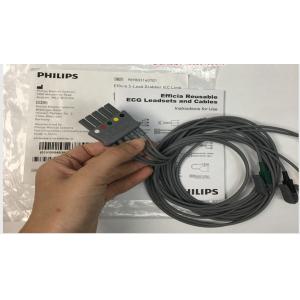 PHLIP Efficia Reusable 5 Lead ECG Cable IEC Limb For Adults