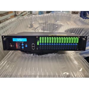 SC/2U 32 Ports CATV Optical Amplifier 1550nm GFD1550-EBM-2 With WDM XPon OLT