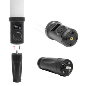 2ft Rgb Color LED Video Handheld Tube Light Stick Photography 2800K 7500K 24W 14