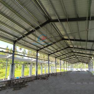 Prefabricated Steel Structure Poultry House Easy Cleaning For Pig Farming