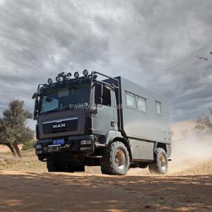 Customizable Square FRP Motorhome Truck Camper Shell Perfect for Overland