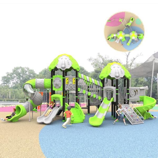 Quality Planet Theme Industrial Playground Set Slide Customized  Childrens Indoor Slides wholesale