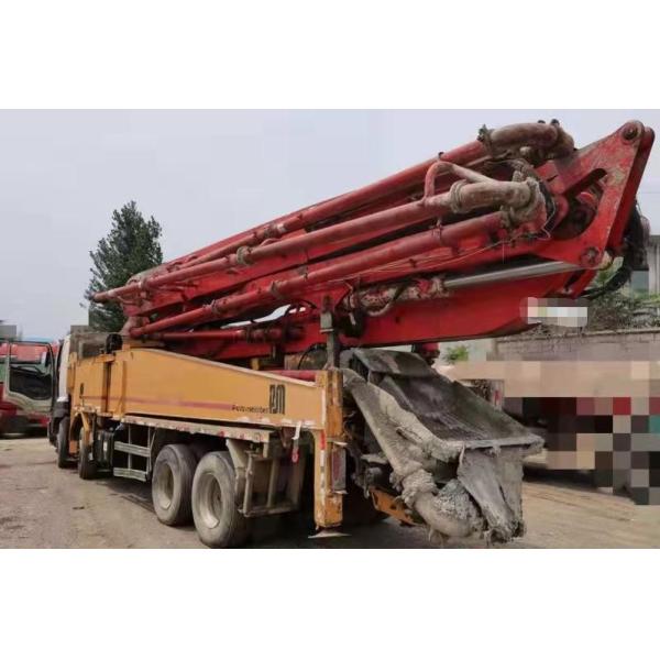 Second Hand Heavy Equipment Used Concrete Pump Putzmeister 49 Meter for Your Business
