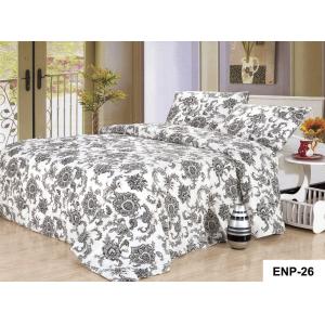 Cheap Pigment Printed Brushed Microfiber Duvet Cover Polyester Bedsheet Set 3pcs for sale