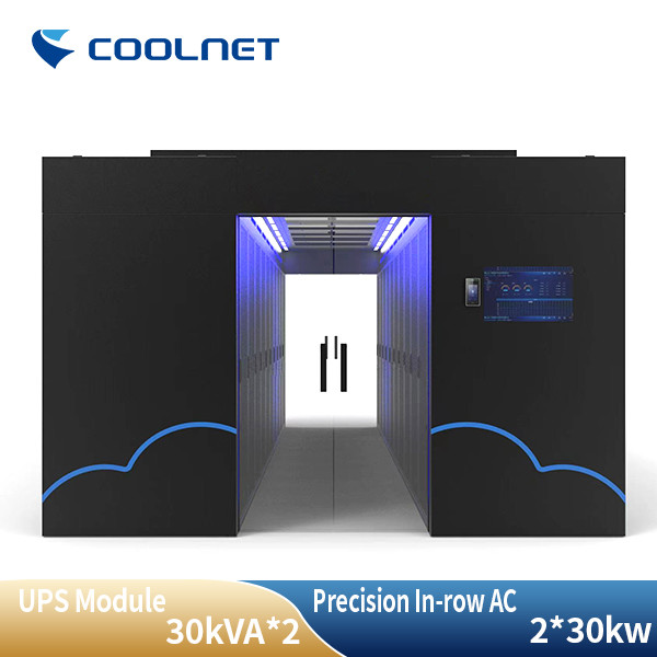 Quality Server Micro Data Center Cold Aisle Containment With Modular UPS wholesale