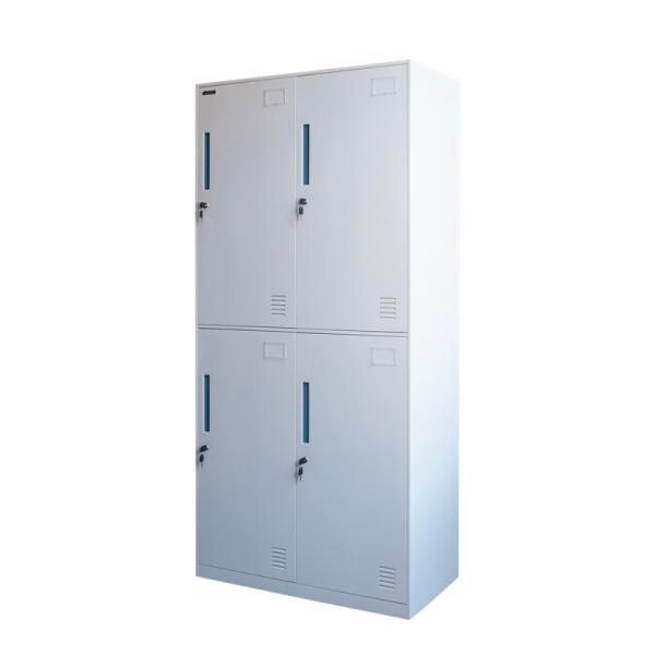 Quality 0.5~1.0mm Dormitory Metal Lockers KD Structure Steel Locker Storage wholesale