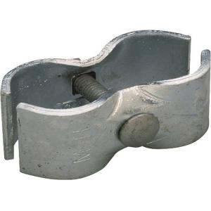 China 2/50mm75mm3inch /90mm3.5inch/100mm4inch temporary post centre distance Hot dipped Galvanized And Powder coated Clamp on sale