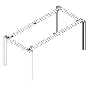 China coffee table metal frame on sale