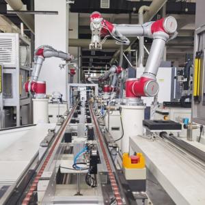 Glue Robot Of JAKA Zu 12s Robotic Arm Glue TCP/UDP Coummunication Interface