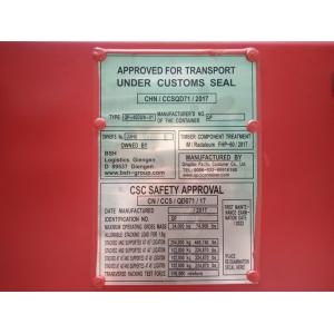 Length 13716MM Pallet Wide Container High Cube 45ft High Strength General