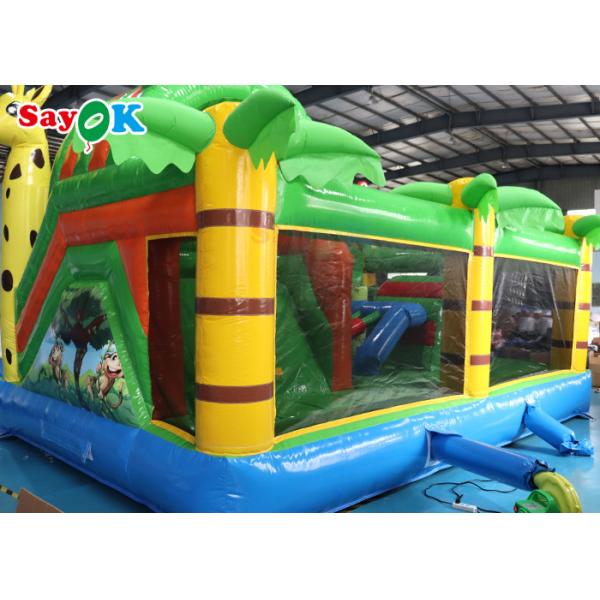 0.5mm PVC Inflatable Bounce Slide Jumping House Fire Retardant
