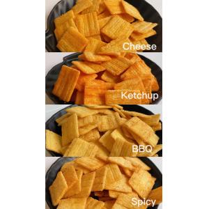 Exotic Snacks Crispy Ketchup Flavor Guoba Tomato Rice Crust Crispy Rice Cracker