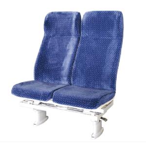 Comfortable Fabric / Plastic Bus Seats First Class Train Seat High Resistance