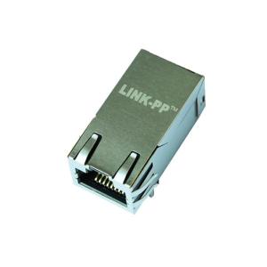 China 2250504-1 1x1 Port 2.5G BASE-T POE RJ45 Modular Jack With Transformer on sale