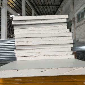 China 0.426mm grey wnite steel sheet 50mm phenolic sandwich panels with A grade fire rating on sale