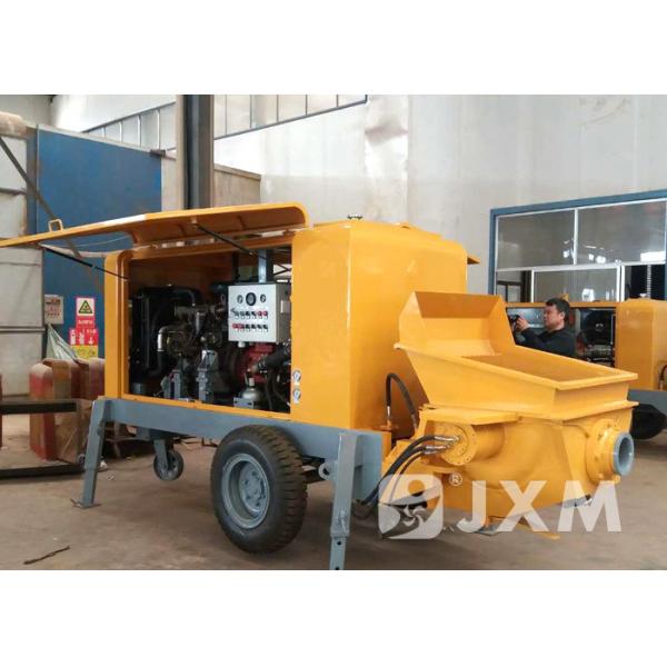 Quality High Efficiency Concrete Trailer Pump HBTS20-8  ISO CE Certification wholesale
