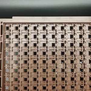 Reuseable Antistatic Semiconductor Tray ESD Carrying Sensor IC