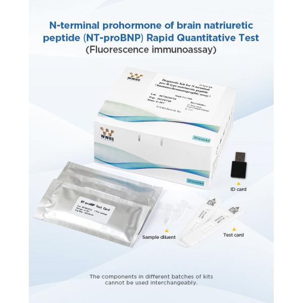 Diagnostic Rapid Blood Test Kits NT-ProBNP High Sensitivity In Whole Blood