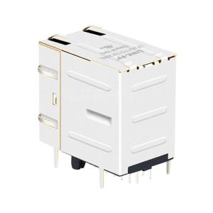 LPJG17512A26NL 1000 Base-T RJ45 Female Connector With Leds