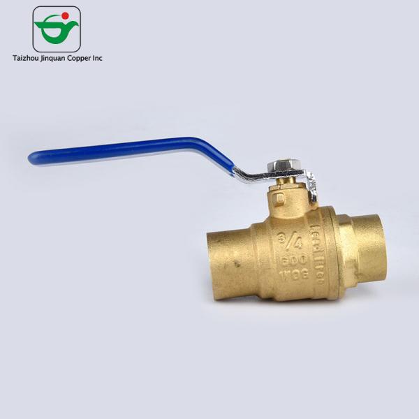 Quality IPS Thread Connection Sweat 2 Inch 435psi Lead Free Ball Valve wholesale