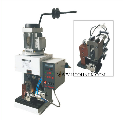 Quality CNC High-speed Silent Stripping and Ending Machine with high-precision control template and transmission structure wholesale