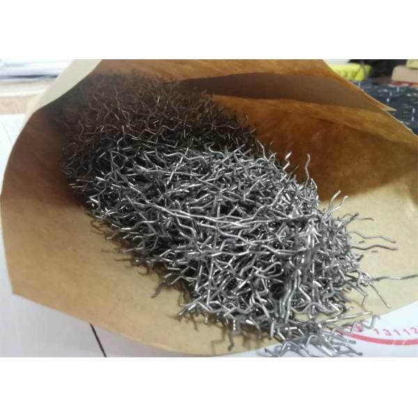 Quality Cold Drawn SS304 Waved Steel Fiber 25mm With High Tensile Strength wholesale