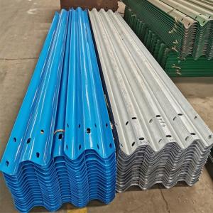 Highway Guardrail Galvanized W Beam Steel Crash Barrier with ISO9001 2008