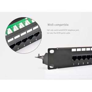 Professional 110 IDC / Krone IDC Cat3 Patch Panel , 25 / 50 Port Voice Patch