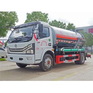 4x2 Chinese Dongfeng 6000 Liters Sewage Suction Truck