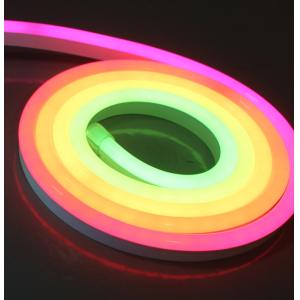 Topsung slim neon flexi 12v 10x20mm led rgb neon 90 degree backward bendable