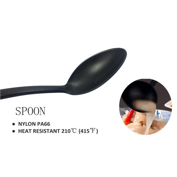 High Temperature Heat Resistant Nylon Kitchen Utensil Set for House Hold Products