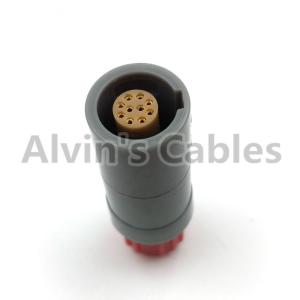 China Plastic Lemo 10 Pin Plug PRG.M.10.PLLC39A 10 Pin Medical Connector Push Pull Power Connections 1 Pin on sale