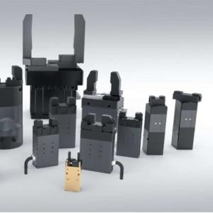 China Robot Electric Gripper PGS-5 Combine With CNC Robot Arm For Pick And Place