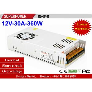 China 3D Printer Driver 12V30A360W single output  SMPS with CE DC12V360W full watt Iron Case for LED Lighting Factory Outlet on sale
