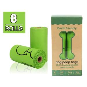 Cheap Customized Dog Poop Bag Eco Friendly Biodegradable Compostable Pet Garbage Bag for sale