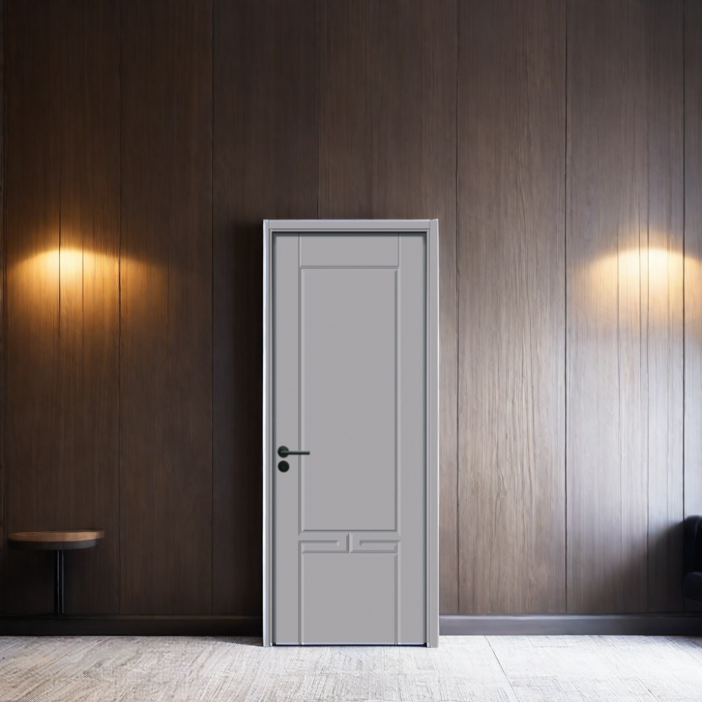 Noise Reducing and Low Maintenance Painting WPC Door for Sustainable Residential