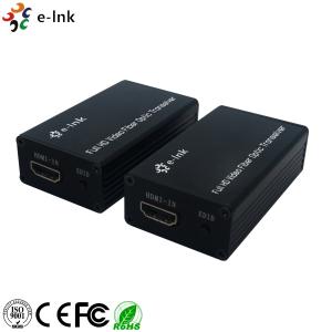 Mini HDMI Fiber Optic Extender with external stereo audio