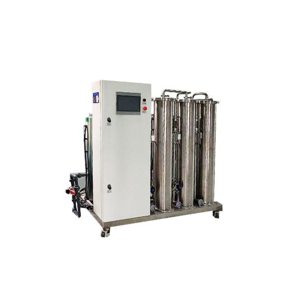 Quality SS Water Filtration Double Pass RO System 1000L/H For Hospital Hemodialysis Room wholesale
