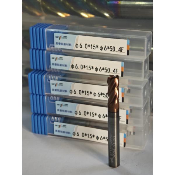 MPE4 HRC55-HRC60 Solid Carbide Milling Cutter 4 Flute Flat End Mill CNC Mill