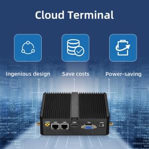 Intel Celeron 2955U Fanless Industrial Mini PC DDR3 8GB RAM Dual Ethernet