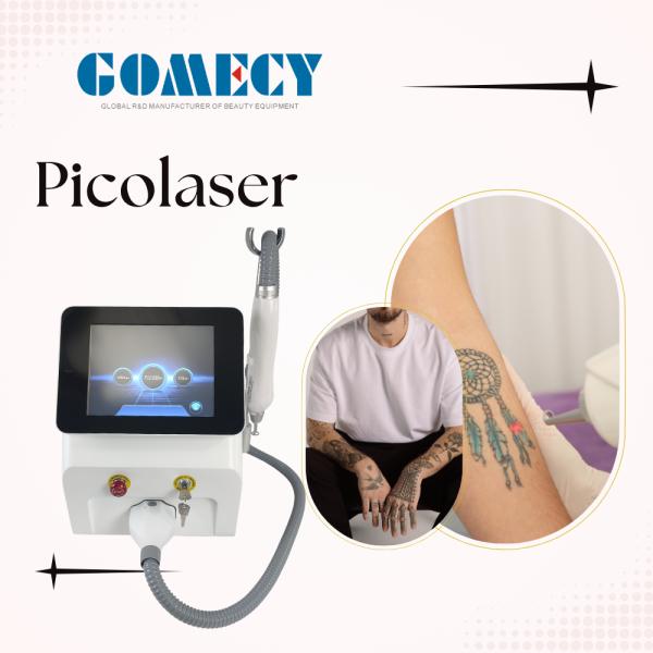 Quality Professional Pigmentation Removal Q-Switched ND Yag Laser Machine Cooling System Air Cooling Water Cooling 58*51*42cm wholesale