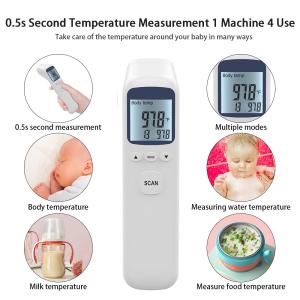 Cheap 5cm-15cm Non Contact Forehead Thermometer For Measuring Body Temperature for sale