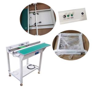 SMT Removable Customizable 0.5m PCB Inspection Conveyor Speed Adjustable reflow