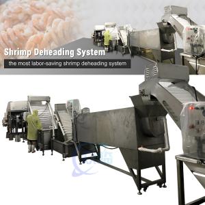 Practical Shrimp Head Removal Machine 19500x2500x1700mm Multiscene