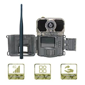 LCD Display 4G Trail Camera Programmable 940nm NO GLOW ICCID FTP SMTP MMS APP